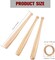 Wooden Baseball Stand, Baseball Holders for Display Balls Baseball Table Centerpieces for Baseball Players Fans Sports Lover
